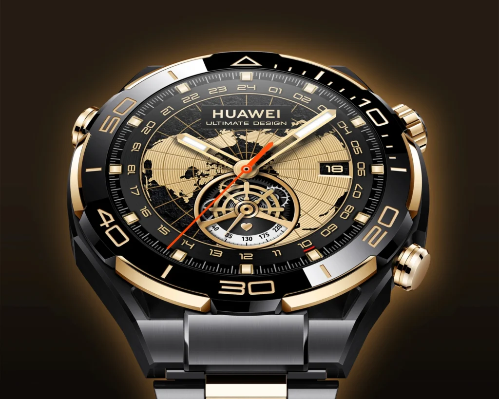 huawei-watch-ultimate-design-18k-gold-bezel-design-1024x819 HUAWEI WATCH ULTIMATE DESIGN: Zeitlose Eleganz trifft innovative Technologie