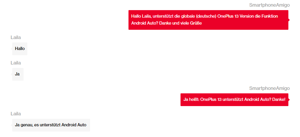 oneplus13_android_auto OnePlus 13: Unterstützt die europäische Version eSIM?