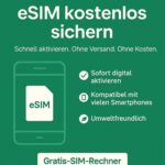 eSIM kostenlos erhalten: So kommst du schnell & einfach zur digitalen SIM