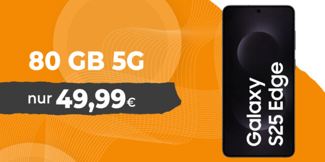 Samsung Galaxy S25 Edge mit Vertrag im Vodafone-Netz – Jetzt sichern!