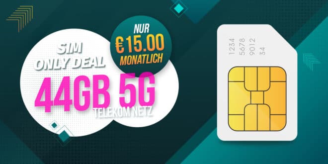 Telekom-Netz ohne Laufzeit: Frank mit 19 GB für 10 € oder 44 GB für 15 €