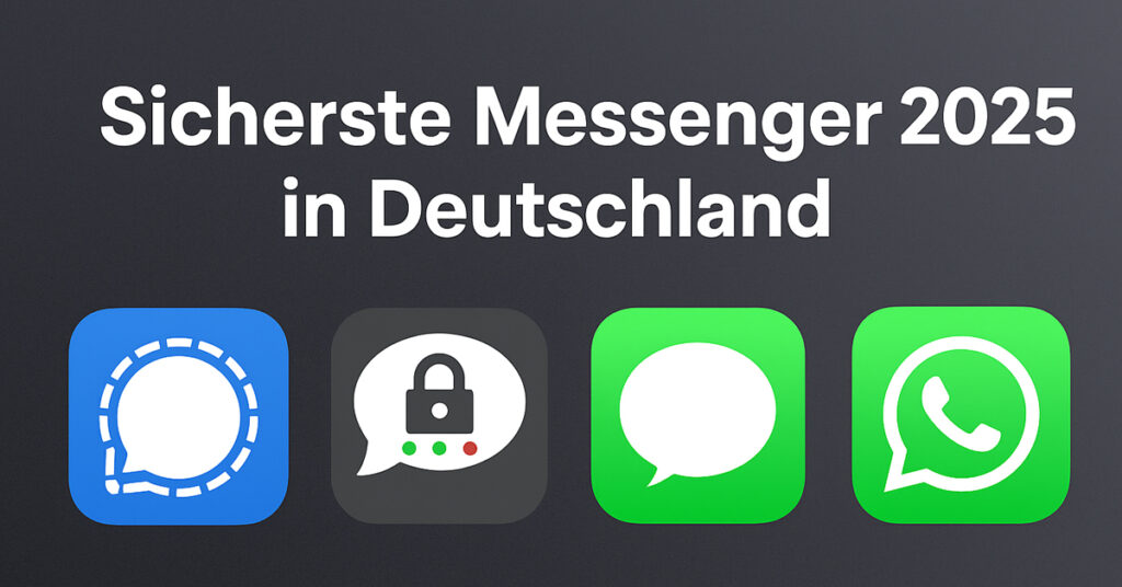 Die sichersten Messenger 2025 in Deutschland – welche App schützt wirklich deine Daten?