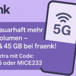 Dauerhaft mehr Datenvolumen bei fraenk – ganz ohne Aufpreis!
