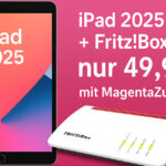 iPad 2025 Wi-Fi + Fritz!Box 7530 AX für nur 49,95 € im Telekom MagentaZuhause L – starkes Internet-Bundle!