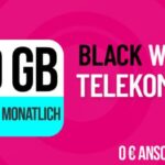 Black Week Mega-Deal: 100 GB Telekom 5G Allnet Flat für nur 14,99 € im Monat!
