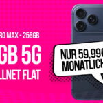 iPhone 17 Pro Max mit 120 GB Allnet-Flat – Premium-Deal mit starker Ersparnis
