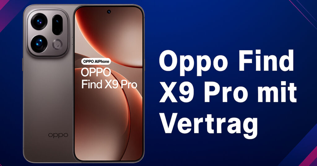 OPPO Find X9 Pro: Jetzt erstmals im Shop gelistet – Premium-Smartphone mit 16 GB RAM & 512 GB Speicher