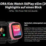 Xplora Kids Watch X6 Play eSIM bei der Telekom für nur 9,95 € monatlich – mit 1 € Zuzahlung!