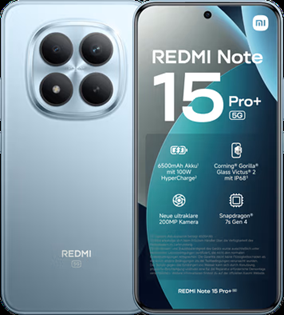 Xiaomi Redmi Note 15 Pro+ 5G – Das neue Mittelklasse-Flaggschiff mit 200 MP & 100W HyperCharge