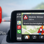 Blitzer.de App jetzt vollständig in Apple CarPlay integriert