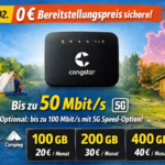 congstar Homespot Aktion bis 17.02. (0 € Bereitstellungspreis)