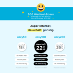 50 € Amazon Gutschein sichern: eazy Wechselbonus im Januar 2026