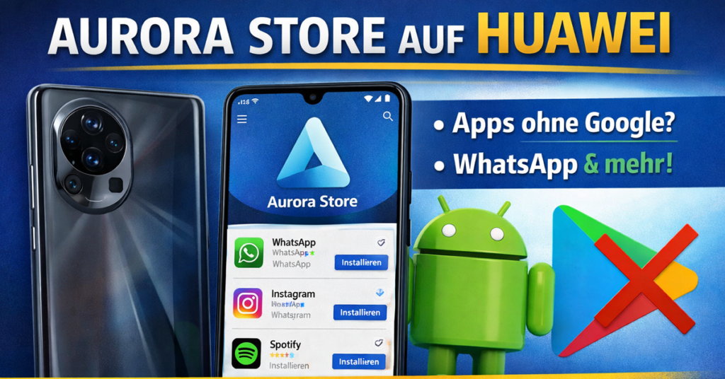 Aurora Store auf Huawei: Was ist das – und welche Apps funktionieren wirklich?