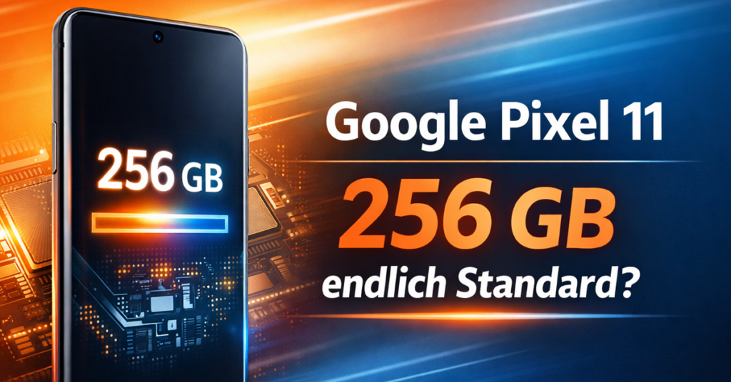 Google Pixel 11: Streicht Google endlich die 128-GB-Version?