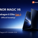 Honor Magic V6: Erster offizieller Teaser enthüllt High-End-Chip
