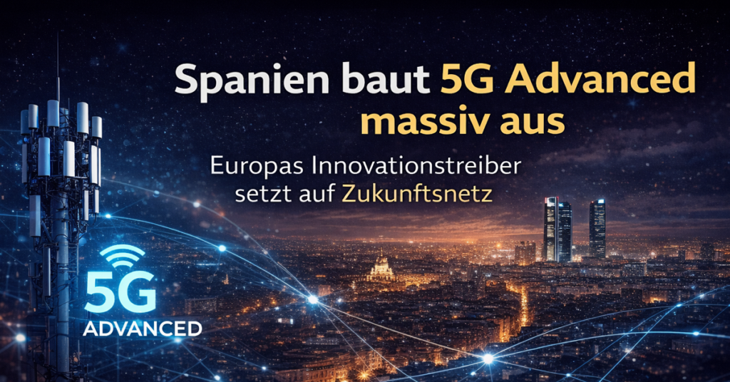 Spanien baut 5G Advanced massiv aus