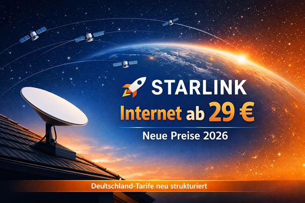 Starlink senkt Preise in Deutschland: Internet ab 29 € – was steckt dahinter?