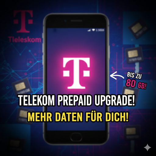 Telekom-Hammer: Massive Datenvolumen-Erhöhung bei Prepaid-Tarifen – Das ändert sich ab sofort!