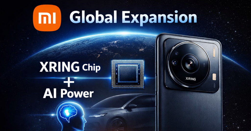 Xiaomi plant globalen Rollout des eigenen XRING-Chips – großes KI-Update angekündigt