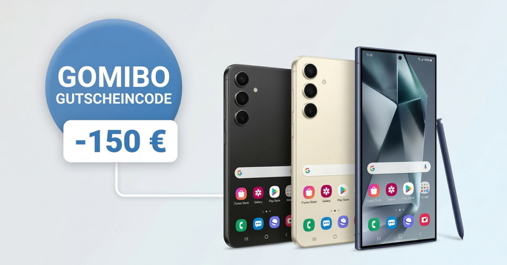 Samsung Galaxy S26 kaufen: Mit diesem Gomibo Gutscheincode bis zu 150 € sparen!
