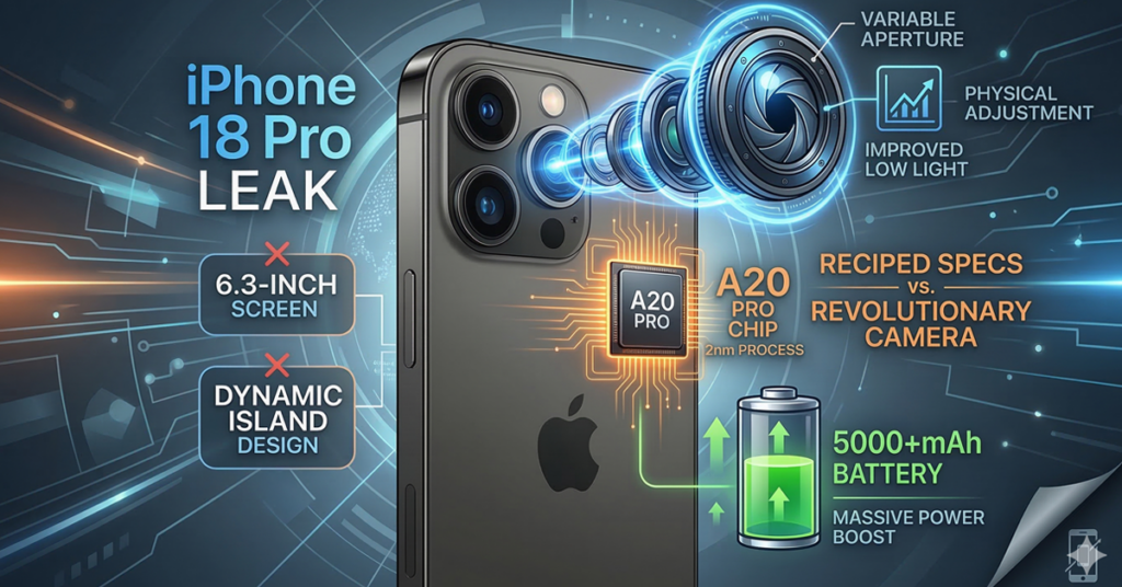 iPhone 18 Pro: Zwischen Stillstand beim Display und Kamera-Revolution