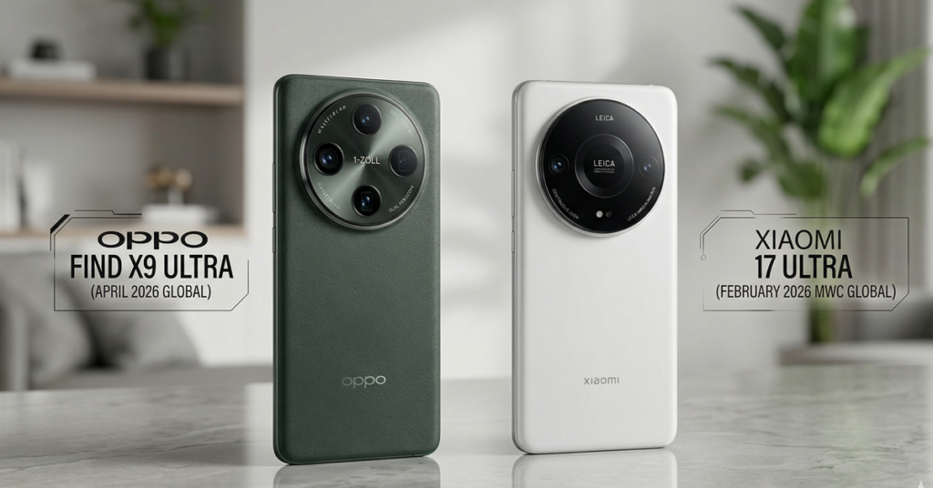 Oppo Find X9 Ultra vs. Xiaomi 17 Ultra: Der Kampf um den Kamera-Thron 2026