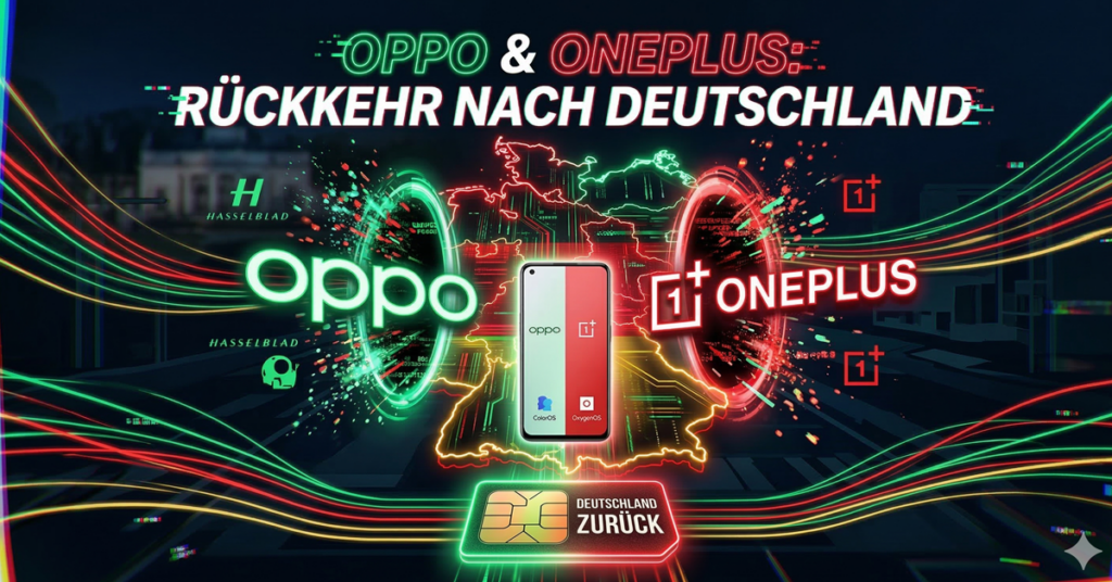 Oppo & OnePlus sind zurück: Die Rückkehr nach Deutschland ist perfekt