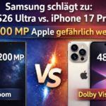Samsung Galaxy S26 Ultra vs. iPhone 17 Pro Max: Kamera-Gigant gegen Apple-Video-König
