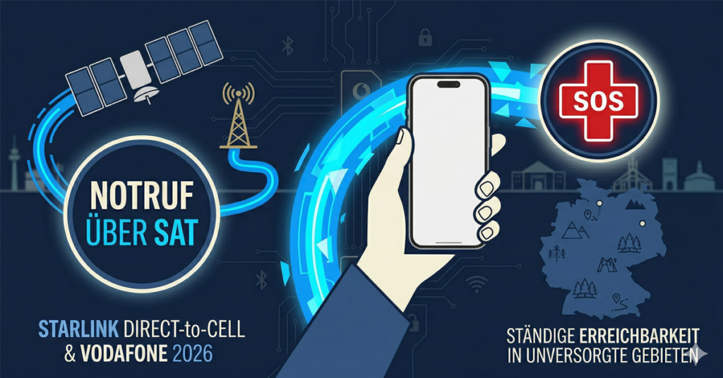 Starlink & Vodafone: Die Revolution für Notrufe in Funklöchern ist da