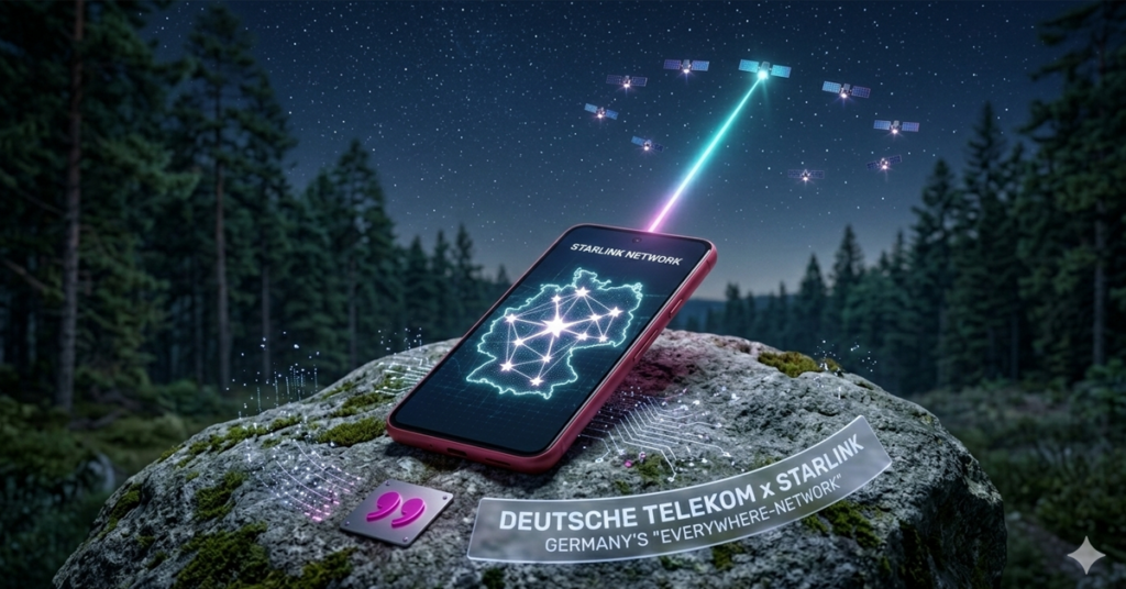Das Ende der Funklöcher: Telekom und Starlink besiegeln Partnerschaft für Satelliten-Mobilfunk