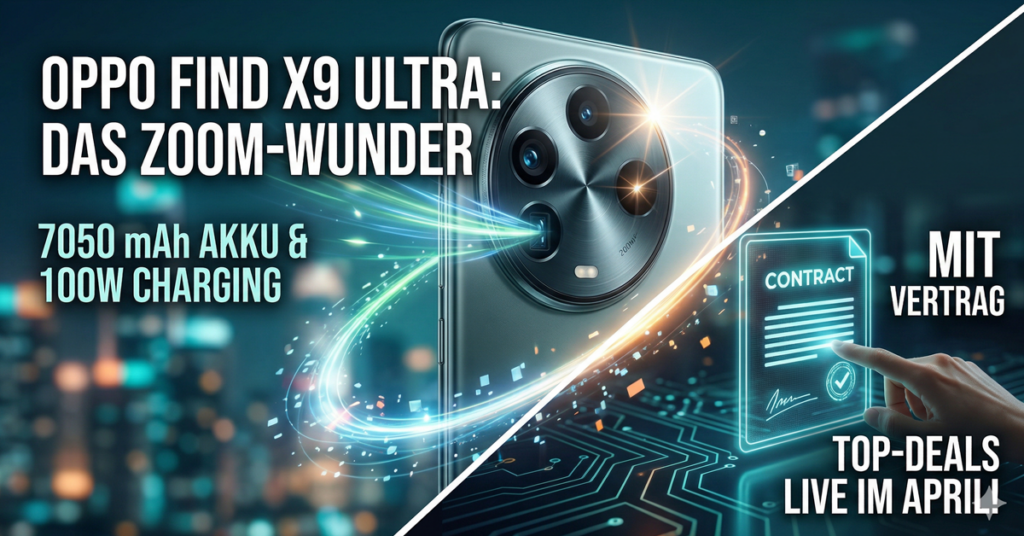 Oppo Find X9 Ultra mit Vertrag: Alle Infos zum Deutschland-Release & den besten Deals