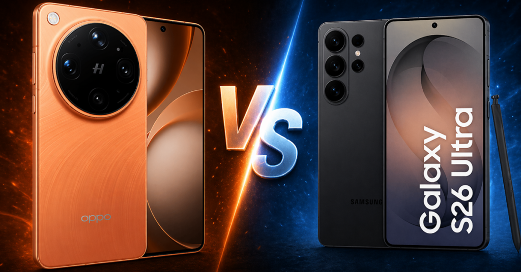 OPPO Find X9 Ultra vs. Samsung Galaxy S26 Ultra: 7050 mAh Akku zerstört die Konkurrenz?