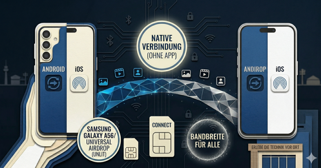 Samsung-Sensation: „Universal AirDrop“ landet auf Galaxy A56 & A36