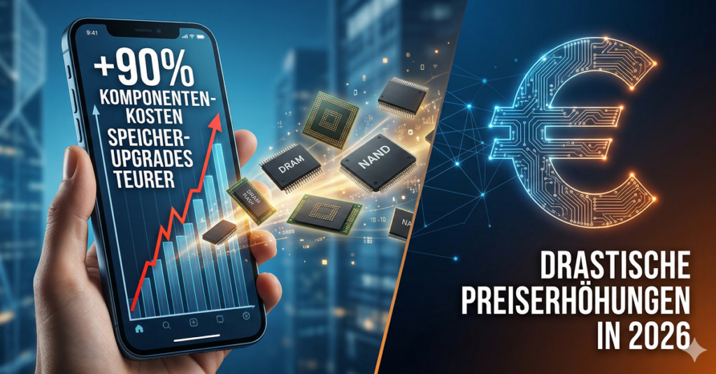 Preisschock 2026: Warum Smartphones jetzt massiv teurer werden