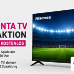 Telekom WM-Aktion: 55 oder 65 Zoll Hisense-TV + MagentaTV zur FIFA WM 2026