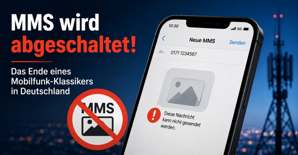 MMS wird abgeschaltet: Das Ende eines Mobilfunk-Klassikers in Deutschland