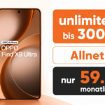 OPPO Find X9 Ultra mit Vertrag: 512GB für einmalig 479 Euro mit o2 Unlimited Allnet Flat