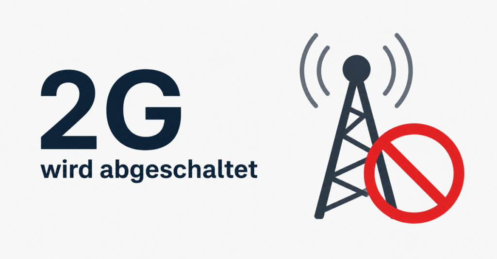 GSM-Abschaltung in Deutschland: Das Ende von 2G kommt bis 2028