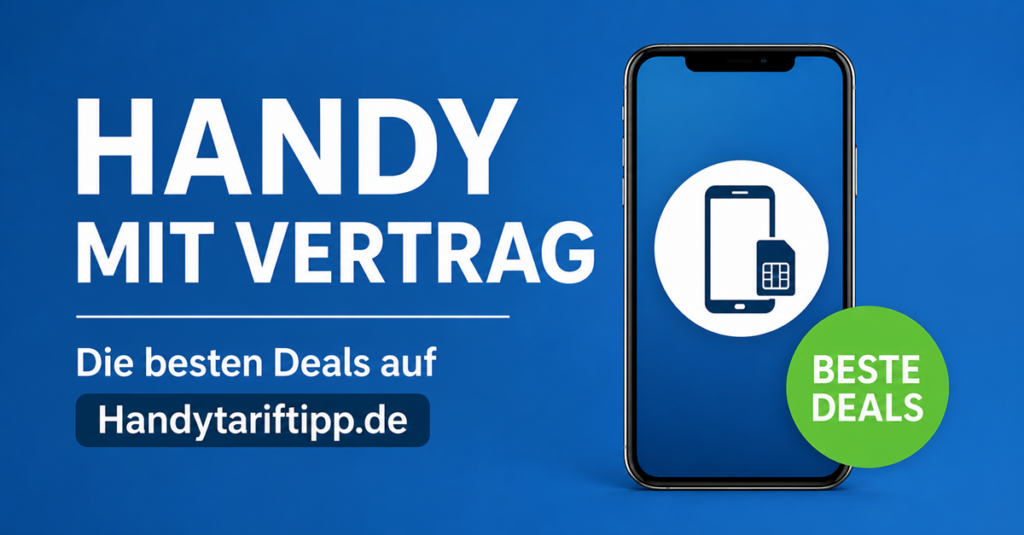 Handy mit Vertrag: Warum Du auf Handytariftipp.de die besten Deals findest