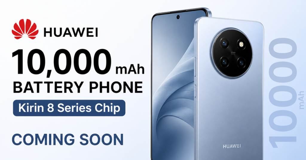 Huawei überrascht: Erstes Smartphone mit 10.000-mAh-Akku soll kurz vor dem Start stehen