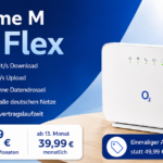 o2 Home M 100 Flex: 100 MBit/s DSL ohne Laufzeit für 29.99 €