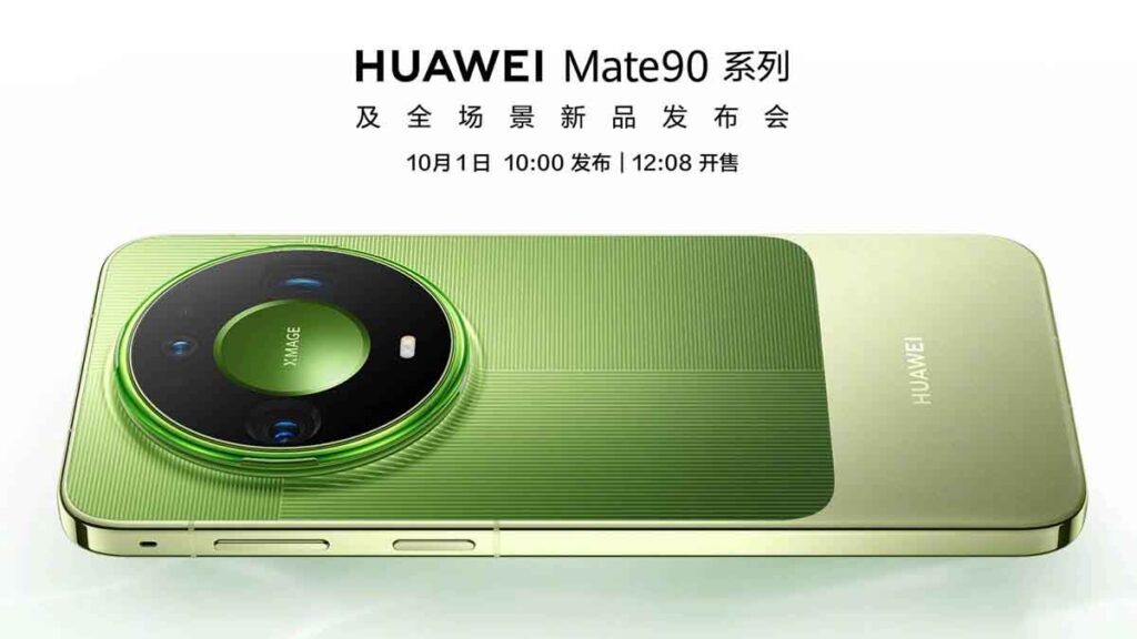 Huawei Mate 90: Vorstellung und Verkaufsstart am selben Tag – Launch am 1. Oktober