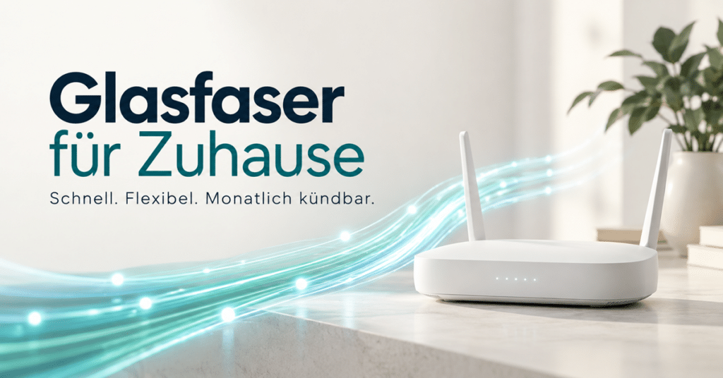 congstar Glasfaser: flexibel surfen ab 36 Euro im Monat