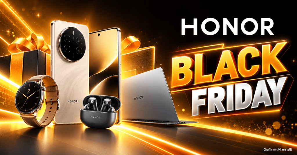 HONOR Black Friday 2026 startet am 30. Oktober: Erste Flash Deals und 10 % Rabatt angekündigt