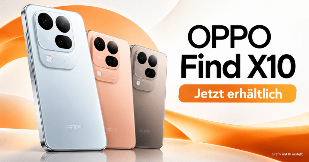 OPPO Find X10 startet in Deutschland: 100 Euro Rabatt und Gratis-Geschenke bis 549 Euro