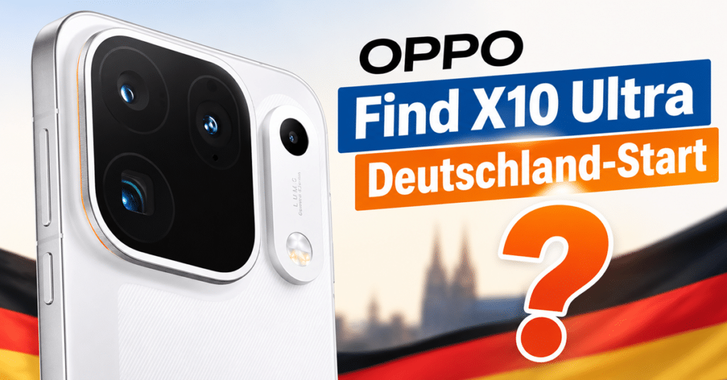 OPPO Find X10 Ultra: Kamera-Monster mit 200 MP – kommt es 2027 nach Deutschland?