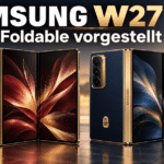 Samsung W27 vorgestellt: Luxus-Foldable mit 200-MP-Kamera und Satellitenfunktion