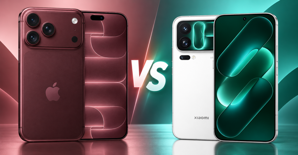 Xiaomi 18 Pro Max vs. iPhone 18 Pro Max: 200 MP und 8.500 mAh gegen A20 Pro und variable Blende